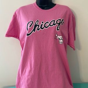 Chicago Bulls Breast Cancer Tee